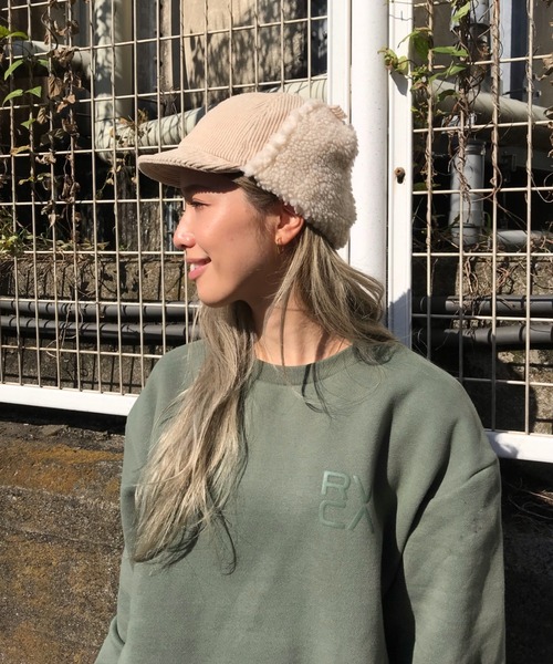 RVCA(ルーカ)の「RVCA/ルーカ ビッグシルエット ロゴスウェット BA044-025(スウェット・レディース・カモフラージュ/ホワイト/ブラック/グリーン・XS/S)」の18枚目の写真