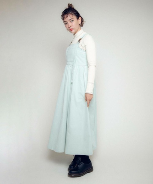 Candy Stripper（キャンディストリッパー）の「BACK SHIRRING ワンピース（ワンピース・レディース・ミント/グレー/ブラック・1/2）」の5枚目の写真