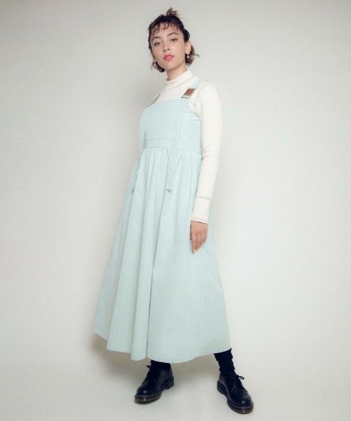 Candy Stripper（キャンディストリッパー）の「BACK SHIRRING ワンピース（ワンピース・レディース・ミント/グレー/ブラック・1/2）」の13枚目の写真