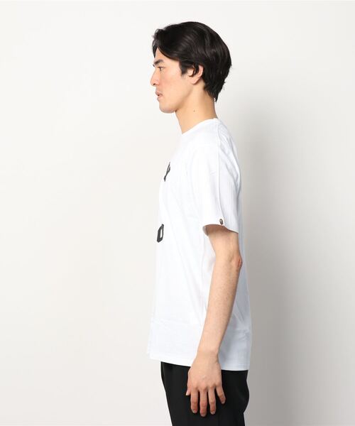 A BATHING APE（アベイシングエイプ）の「HELLO KITTY X MILO TEE #1 M（Tシャツ/カットソー・メンズ・ホワイト/ブラック・MEDIUM/LARGE/X-LARGE/XX-LARGE/SMALL）」の3枚目の写真