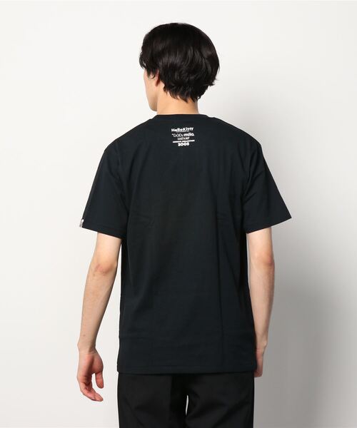 A BATHING APE（アベイシングエイプ）の「HELLO KITTY X MILO TEE #1 M（Tシャツ/カットソー・メンズ・ホワイト/ブラック・MEDIUM/LARGE/X-LARGE/XX-LARGE/SMALL）」の5枚目の写真