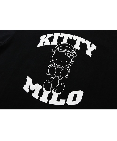 A BATHING APE（アベイシングエイプ）の「HELLO KITTY X MILO TEE #1 M（Tシャツ/カットソー・メンズ・ホワイト/ブラック・MEDIUM/LARGE/X-LARGE/XX-LARGE/SMALL）」の6枚目の写真