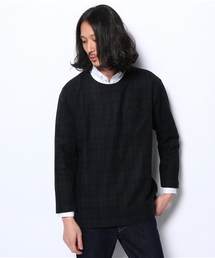 MONKEY TIME | MT フラノ ブラックウォッチ プルオーバー シャツ(シャツ/ブラウス)
