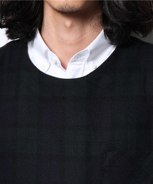 MONKEY TIME（モンキータイム）の「MT フラノ ブラックウォッチ プルオーバー シャツ（シャツ/ブラウス・メンズ・その他1・LARGE/MEDIUM）」の5枚目の写真