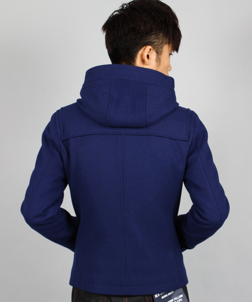 UNION STATION（ユニオンステーション）の「<FINEBOYS11月号 P119掲載　菅谷哲也さん 宮城大樹さん着用商品>メルトンショートダッフル(UNION STATION)（ダッフルコート・メンズ・ブルー/グリーン/キャメル/ネイビー/グレー・LL/LARGE/MEDIUM）」の6枚目の写真