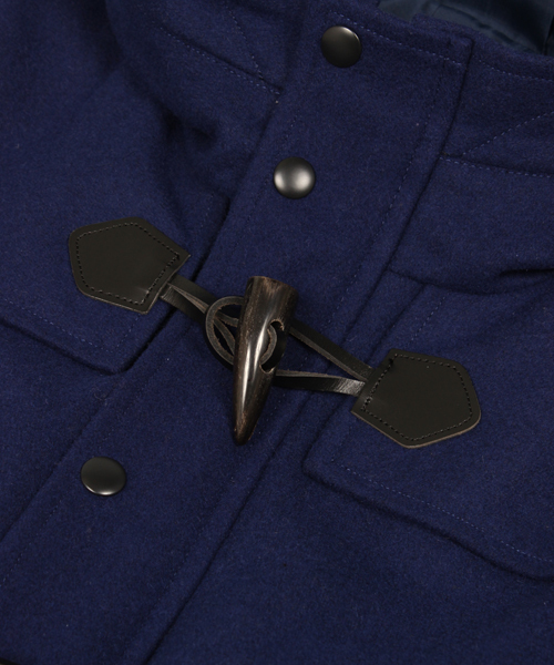 UNION STATION（ユニオンステーション）の「<FINEBOYS11月号 P119掲載　菅谷哲也さん 宮城大樹さん着用商品>メルトンショートダッフル(UNION STATION)（ダッフルコート・メンズ・ブルー/グリーン/キャメル/ネイビー/グレー・LL/LARGE/MEDIUM）」の8枚目の写真