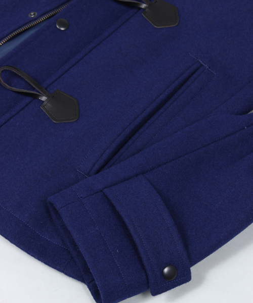 UNION STATION（ユニオンステーション）の「<FINEBOYS11月号 P119掲載　菅谷哲也さん 宮城大樹さん着用商品>メルトンショートダッフル(UNION STATION)（ダッフルコート・メンズ・ブルー/グリーン/キャメル/ネイビー/グレー・LL/LARGE/MEDIUM）」の9枚目の写真