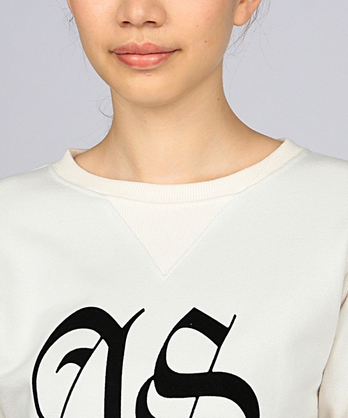 EN ROUTE（アンルート）の「ANALOG LIGHTING AS SWEAT／スウェット●（スウェット・レディース・オフホワイト/ブラック・SMALL/LARGE）」の5枚目の写真