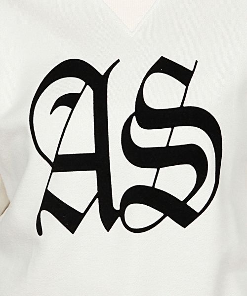 EN ROUTE（アンルート）の「ANALOG LIGHTING AS SWEAT／スウェット●（スウェット・レディース・オフホワイト/ブラック・SMALL/LARGE）」の6枚目の写真