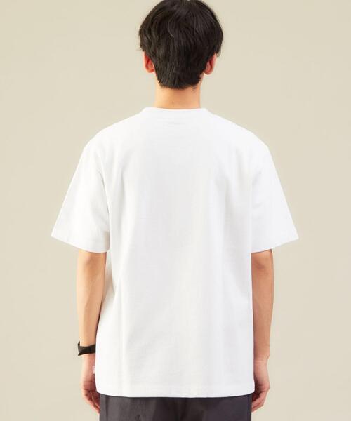 CHUMS（チャムス）の「別注 [ チャムス ] CHUMS GLR カラー ポケット Tシャツ ポケT カットソー（Tシャツ/カットソー・メンズ・ホワイト/ブラック・S/M/XL/L）」の9枚目の写真