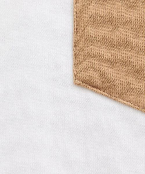 CHUMS（チャムス）の「別注 [ チャムス ] CHUMS GLR カラー ポケット Tシャツ ポケT カットソー（Tシャツ/カットソー・メンズ・ホワイト/ブラック・S/M/XL/L）」の14枚目の写真