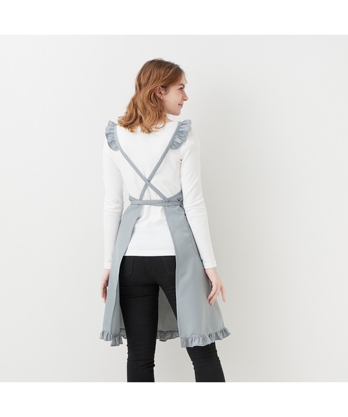 ミニフリル フルエプロン グレー エプロン Francfranc フランフラン のファッション通販 Zozotown