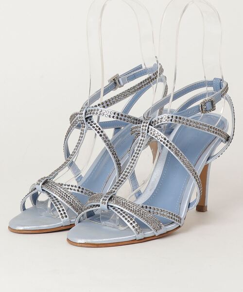 セール ブランド古着 ビジューヒールサンダル サンダル Grace Continental グレースコンチネンタル のファッション通販 Zozoused