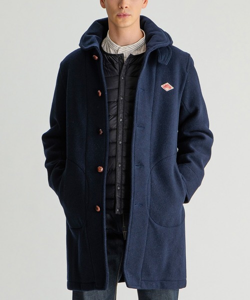 ブランド古着 ステンカラーコート ステンカラーコート Danton ダントン のファッション通販 Zozoused