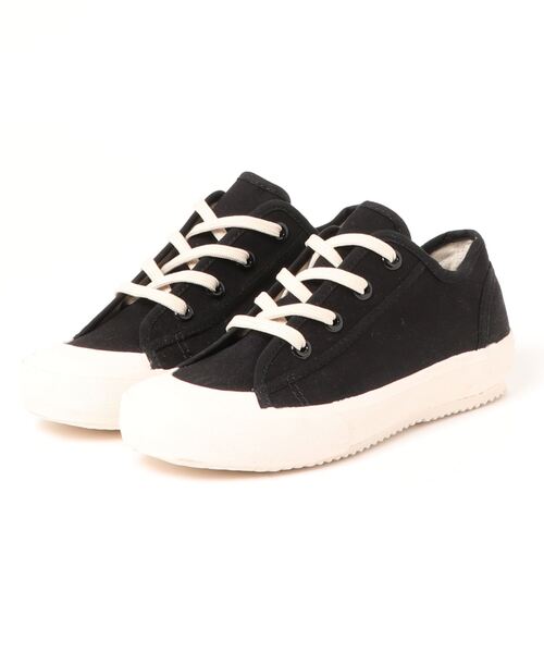 salle de bal(サルデバル)の「∴ 【 PIJAK BUMI / ピジャクブミ 】コットンレースアップスニーカー SAKKA SNEAKERS IPJ(スニーカー・レディース・ブラック/グレー/ホワイト・37/38/36)」の5枚目の写真