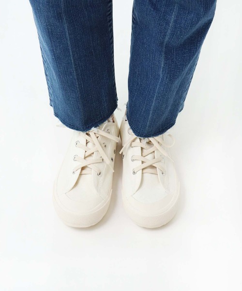 salle de bal(サルデバル)の「∴ 【 PIJAK BUMI / ピジャクブミ 】コットンレースアップスニーカー SAKKA SNEAKERS IPJ(スニーカー・レディース・ブラック/グレー/ホワイト・37/38/36)」の16枚目の写真