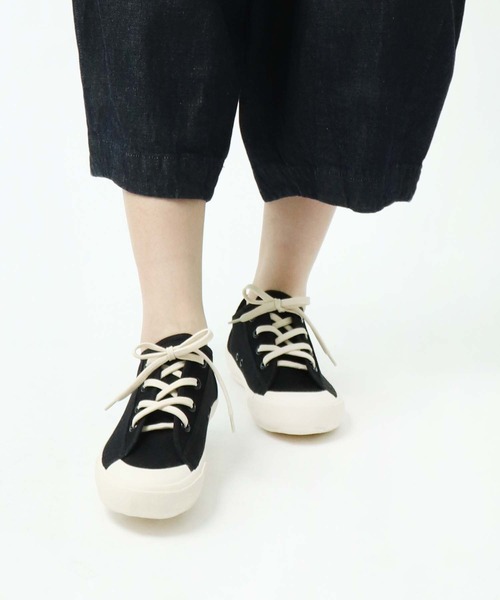 salle de bal(サルデバル)の「∴ 【 PIJAK BUMI / ピジャクブミ 】コットンレースアップスニーカー SAKKA SNEAKERS IPJ(スニーカー・レディース・ブラック/グレー/ホワイト・37/38/36)」の10枚目の写真