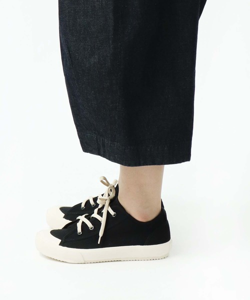 salle de bal(サルデバル)の「∴ 【 PIJAK BUMI / ピジャクブミ 】コットンレースアップスニーカー SAKKA SNEAKERS IPJ(スニーカー・レディース・ブラック/グレー/ホワイト・37/38/36)」の9枚目の写真