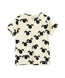 Mini Rodini（ミニロディーニ）の「mini rodini / チャイナラビット柄 Tシャツ（Tシャツ/カットソー・キッズ）」