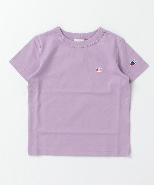 Champion(チャンピオン)の「CHAMPION/チャンピオン キッズ Tシャツ CK-T301(Tシャツ/カットソー・キッズ・グリーン/ブラック/ベージュ/ホワイト/パープル/ラベンダー・100cm/120cm/150cm/160cm/110cm/140cm/130cm)」の6枚目の写真