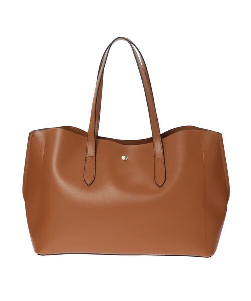 Legato Largo（レガートラルゴ）の「【WEB限定】Legato Largo ≪かるいかばん≫ A4トートバッグ（トートバッグ・レディース・アイボリー/ターコイズブルー/ブラウン/ブラック/キャメル/ピンクベージュ/グリーン系その他2/マスタード/グレイッシュベージュ/ダークグレー・FREE）」の13枚目の写真