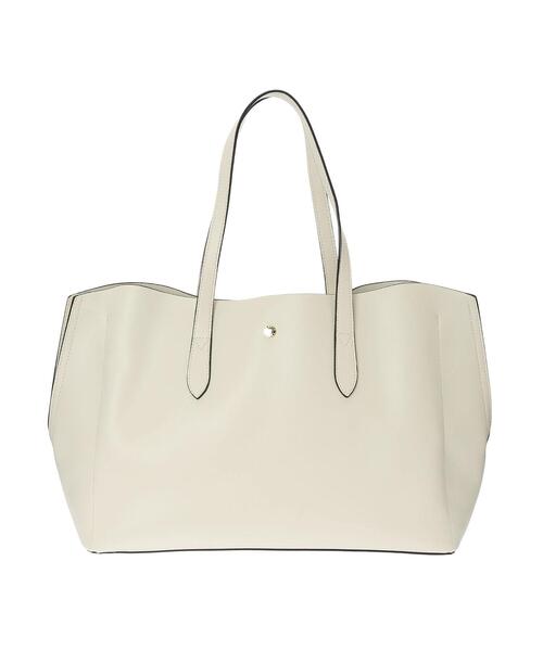 Legato Largo（レガートラルゴ）の「【WEB限定】Legato Largo ≪かるいかばん≫ A4トートバッグ（トートバッグ・レディース・アイボリー/ターコイズブルー/ブラウン/ブラック/キャメル/ピンクベージュ/グリーン系その他2/マスタード/グレイッシュベージュ/ダークグレー・FREE）」の2枚目の写真