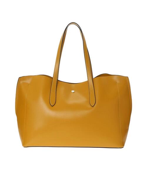 Legato Largo（レガートラルゴ）の「【WEB限定】Legato Largo ≪かるいかばん≫ A4トートバッグ（トートバッグ・レディース・アイボリー/ターコイズブルー/ブラウン/ブラック/キャメル/ピンクベージュ/グリーン系その他2/マスタード/グレイッシュベージュ/ダークグレー・FREE）」の9枚目の写真