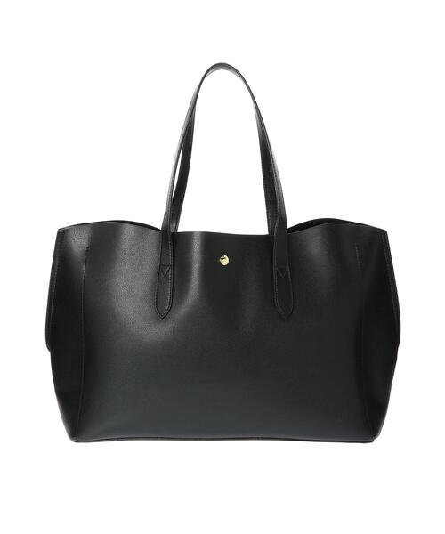 Legato Largo（レガートラルゴ）の「【WEB限定】Legato Largo ≪かるいかばん≫ A4トートバッグ（トートバッグ・レディース・アイボリー/ターコイズブルー/ブラウン/ブラック/キャメル/ピンクベージュ/グリーン系その他2/マスタード/グレイッシュベージュ/ダークグレー・FREE）」の3枚目の写真