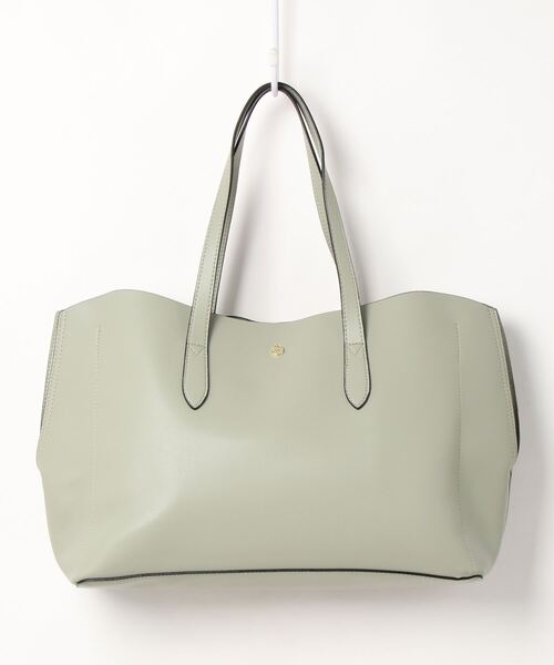 Legato Largo（レガートラルゴ）の「【WEB限定】Legato Largo ≪かるいかばん≫ A4トートバッグ（トートバッグ・レディース・アイボリー/ターコイズブルー/ブラウン/ブラック/キャメル/ピンクベージュ/グリーン系その他2/マスタード/グレイッシュベージュ/ダークグレー・FREE）」の11枚目の写真