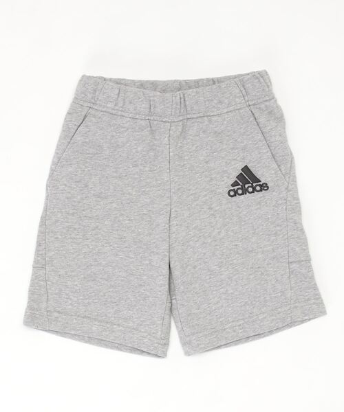adidas（アディダス）の「アディダス adidas YBBOSSHORT（スウェットパンツ・キッズ・ブラック/グレー・150cm/140cm/130cm/120cm/160cm）」の2枚目の写真