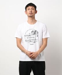 【ZERO STAIN】サーフプリントTシャツ 汗染み防止