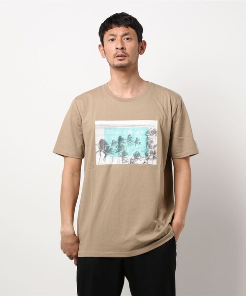 JEANS MATE（ジーンズメイト）の「【ZERO STAIN】サーフプリントＴシャツ　汗染み防止（Tシャツ/カットソー・メンズ・ホワイト/サックスブルー/その他1/その他3/レッド/その他2/ネイビー/ホワイト系その他/カーキ/ブルー/その他4/ピンク系その他/ベージュ/ブルー系その他・MEDIUM/SMALL/X-LARGE/LARGE）」の4枚目の写真