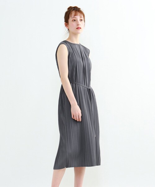 セール ワンピース S シルク調プリーツワンピース ワンピース ワンピース ドレス Indivi インディヴィ のワンピース S シルク調プリーツワンピース 127 21 01 をセール価格で購入できます Indivi Indivi インディヴィ のファッション