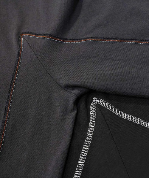 SHINYAKOZUKA（シンヤコヅカ）の「【SHINYA KOZUKA】 DOLMAN WITH FRUIT OF THE LOOM（Tシャツ/カットソー・メンズ・ホワイト/ブラック/ダークグレー/グレー・LARGE/MEDIUM）」の7枚目の写真