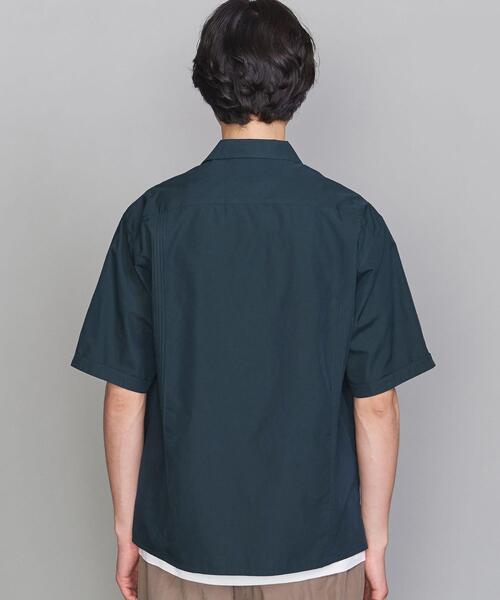 BEAUTY&YOUTH UNITED ARROWS（ビューティーアンドユースユナイテッドアローズ）の「BY ハケメ シャンブレー ピンタック シャツ（シャツ/ブラウス・メンズ・ダークグリーン/グレー/イエロー・SMALL/MEDIUM/LARGE/X-LARGE）」の9枚目の写真