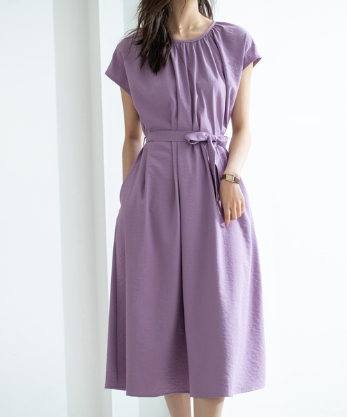 ウエストリボンスモックワンピース ワンピース Saison De Papillon セゾンドパピヨン のファッション通販 Zozotown ウエストリボンスモックワンピース ワンピース Saison De Papillon セゾンドパピヨン のファッション通販 Zozotown