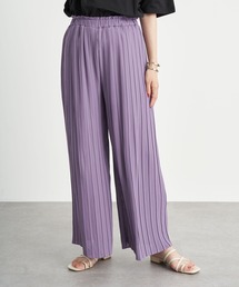 earth music&ecology | ストレートプリーツパンツ ＊(その他パンツ)