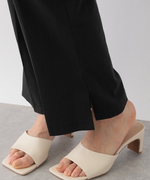 LEPSIM（レプシィム）の「リネンコンスソスリットパンツ　949166（その他パンツ・レディース・ブラック/オレンジ/グレイッシュベージュ・MEDIUM/LARGE）」の12枚目の写真