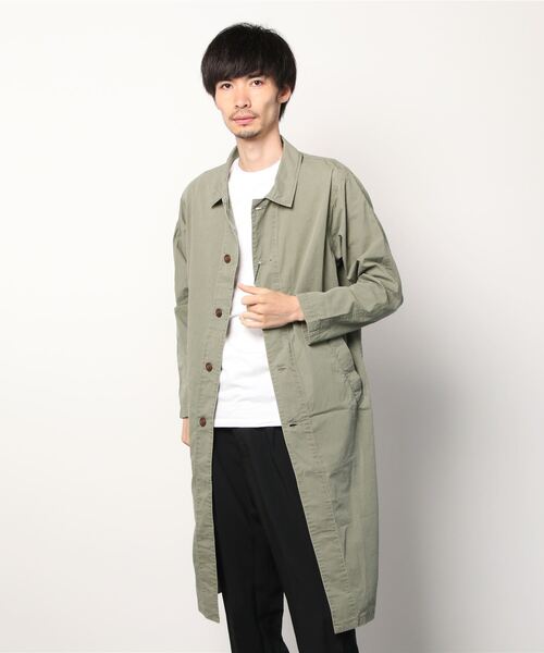 JAPAN BLUE JEANS（ジャパンブルージーンズ）の「ワンダラーコート（その他アウター・メンズ・ベージュ/オリーブドラブ・M/S/L）」の2枚目の写真