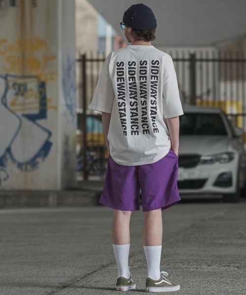 SIDEWAY STANCE（サイドウェイスタンス）の「【SIDEWAY STANCE】水陸両用 ナイロン ショートパンツ（その他パンツ・メンズ・ベージュ/カーキ/パープル/ブルー/ブラック/グレー・X-LARGE/LARGE/MEDIUM）」の14枚目の写真