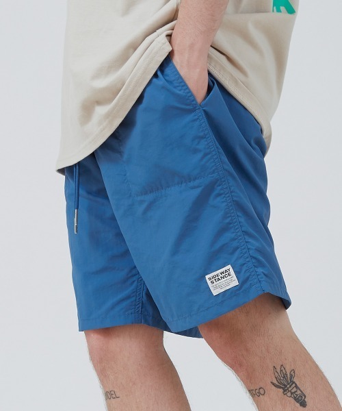 SIDEWAY STANCE（サイドウェイスタンス）の「【SIDEWAY STANCE】水陸両用 ナイロン ショートパンツ（その他パンツ・メンズ・ベージュ/カーキ/パープル/ブルー/ブラック/グレー・X-LARGE/LARGE/MEDIUM）」の19枚目の写真