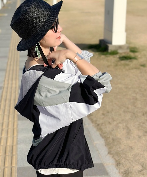 classicalelf(クラシカルエルフ)の「1枚でスポーティ&カジュアル!デイリーに使えるライトブルゾン(ブルゾン・レディース・ブラック/ベージュ/グリーン・MEDIUM/LARGE/X-LARGE)」の21枚目の写真