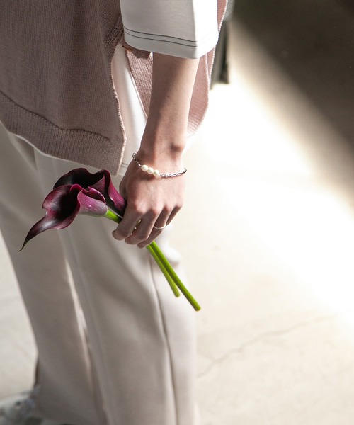 NILWAY(ニルウェイ)の「「THE FIRST PEARL」パールチェーンMIXブレスレット(ブレスレット・メンズ・A/B・FREE)」の5枚目の写真