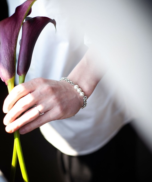 NILWAY(ニルウェイ)の「「THE FIRST PEARL」パールチェーンMIXブレスレット(ブレスレット・メンズ・A/B・FREE)」の7枚目の写真