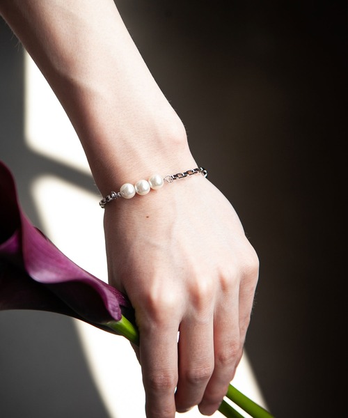 NILWAY(ニルウェイ)の「「THE FIRST PEARL」パールチェーンMIXブレスレット(ブレスレット・メンズ・A/B・FREE)」の11枚目の写真