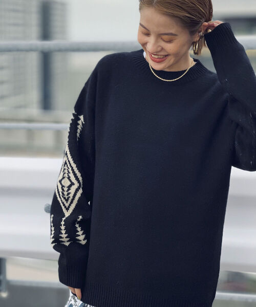 PENDLETON（ペンドルトン）の「【PENDLETON/ペンドルトン】クルーネック プルオーバー ニット 1475-6000（ニット/セーター・メンズ・ライトグリーン/キナリ/ブラック・MEDIUM/LARGE）」の22枚目の写真