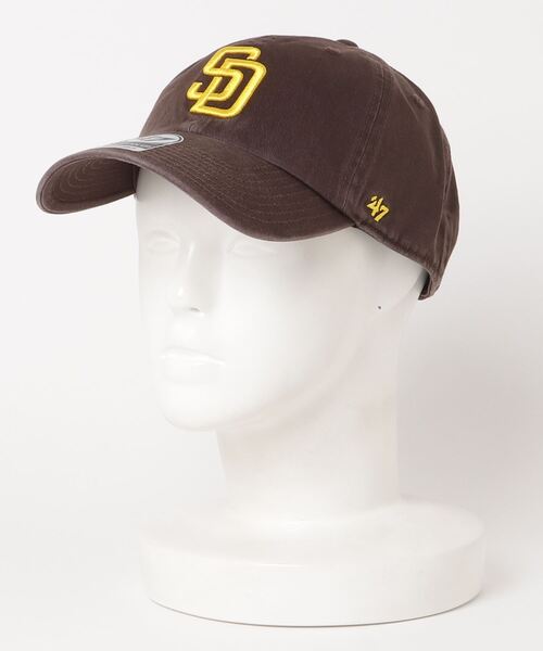 '47（フォーティーセブン）の「『'47 CLEAN UP/フォーティーセブンクリーンアップ』Dodgers and Yankees ’47 CLEAN UP / ドジャース ヤンキース ベースボールキャップ ヴィンテージ加工（キャップ・メンズ・ネイビー/ブルー/ベージュ/ブラック/ブラック系その他/ブラック系その他2/グリーン/ホワイト/ブラウン・FREE）」の5枚目の写真