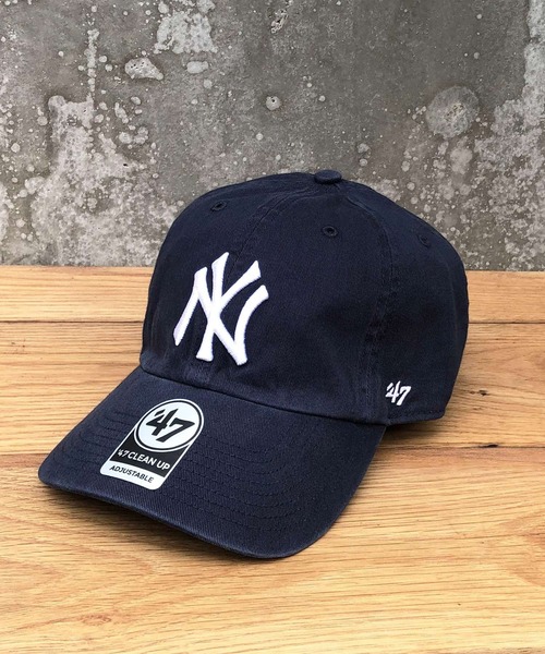 '47（フォーティーセブン）の「『'47 CLEAN UP/フォーティーセブンクリーンアップ』Dodgers and Yankees ’47 CLEAN UP / ドジャース ヤンキース ベースボールキャップ ヴィンテージ加工（キャップ・メンズ・ネイビー/ブルー/ベージュ/ブラック/ブラック系その他/ブラック系その他2/グリーン/ホワイト/ブラウン・FREE）」の22枚目の写真