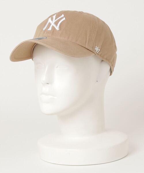 '47（フォーティーセブン）の「『'47 CLEAN UP/フォーティーセブンクリーンアップ』Dodgers and Yankees ’47 CLEAN UP / ドジャース ヤンキース ベースボールキャップ ヴィンテージ加工（キャップ・メンズ・ネイビー/ブルー/ベージュ/ブラック/ブラック系その他/ブラック系その他2/グリーン/ホワイト/ブラウン・FREE）」の18枚目の写真