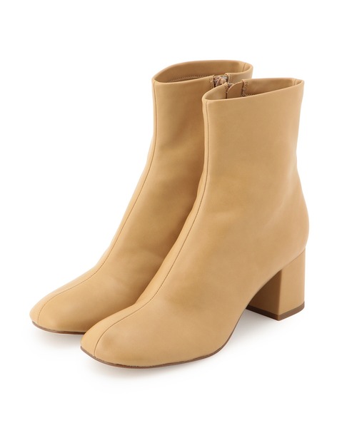 ADAM ET ROPE'（アダムエロペ）の「スクエアストレッチブーツ（ブーツ・レディース・ブラック/ベージュ・23.0cm/23.5cm/24.0cm/24.5cm）」の6枚目の写真